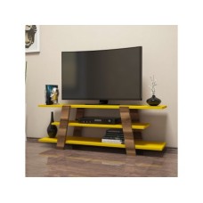 HANAH HOME TV polica Flower Walnut Yellow (845HCT3040)