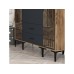 HANAH HOME Garderober Kumsal PTP Walnut Anthracite