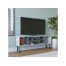 HANAH HOME TV polica Garvin White Anthracite (935CMN1437)