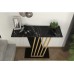 HANAH HOME Komoda Gravity Black Gold