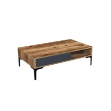 HANAH HOME Sto za dnevnu sobu Istanbul Walnut Anthracite