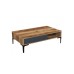 HANAH HOME Sto za dnevnu sobu Istanbul Walnut Anthracite