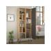 HANAH HOME Polica za knjige Jedda Bookcase Oak Anthracite