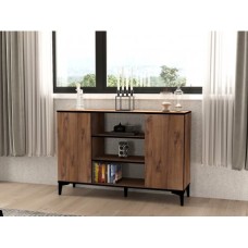 HANAH HOME Komoda Bezen Atlantic Pine Black