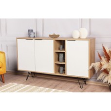 HANAH HOME Komoda Clara Console Oak White