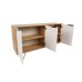 HANAH HOME Komoda Clara Console Oak White