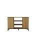 HANAH HOME Komoda Ebin Sapphire Oak Black