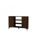 HANAH HOME Komoda Erke Walnut Black