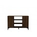 HANAH HOME Komoda Erke Walnut Black