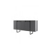 HANAH HOME Komoda Luxe Anthracite Black