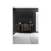 HANAH HOME Komoda Luxe Walnut Black