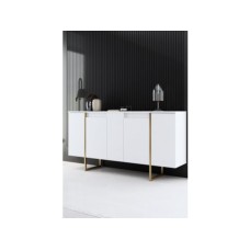 HANAH HOME Komoda Luxe White Gold