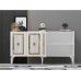 HANAH HOME Komoda Nora White Gold