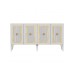 HANAH HOME Komoda Nora White Gold