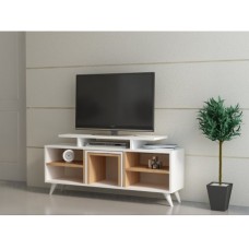 HANAH HOME TV polica Kutay White Teak (788DEC3003)