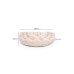 HANAH HOME Lazy bag Kiku Large Cream