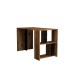 HANAH HOME Radni sto Lima Walnut Black Marble