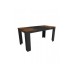 HANAH HOME Trpezarijski sto Line Light Walnut Black