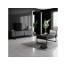 HANAH HOME Sto za dnevnu sobu Luxe Anthracite Black