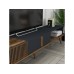 HANAH HOME TV polica Milan Alt Walnut Anthracite (845HCT3108)