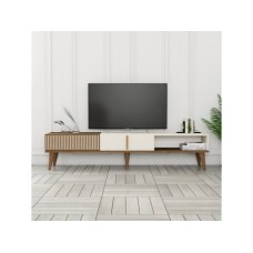 HANAH HOME TV polica Milan Alt Walnut Cream (845HCT3107)