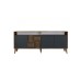 HANAH HOME Komoda Milan Walnut Anthracite 1