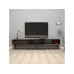 HANAH HOME TV polica Milan Walnut Black (845HCT3093)