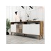 HANAH HOME Komoda Milan Walnut White 1