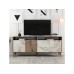 HANAH HOME Komoda Milan Walnut White Marble 1