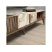 HANAH HOME TV polica Milan Walnut White Marble (845HCT3094)