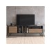 HANAH HOME TV polica Mistico (180) Walnut Black (875ZNA3058)