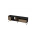 HANAH HOME TV polica Mistico (180) Walnut Black (875ZNA3058)