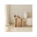 HANAH HOME Sto za dnevnu sobu Mushroom Sapphire Oak (2 dela)