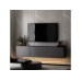 HANAH HOME TV polica Neon Illuminated Anthracite (382NRC1127)