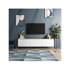 HANAH HOME TV polica Neon White (382NRC1108)