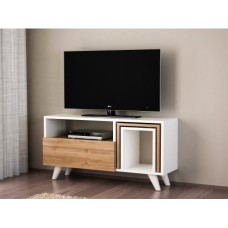 HANAH HOME TV polica Novella K2 White Walnut (756FRN3013)