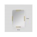 HANAH HOME Ogledalo Pera Mirror Gold