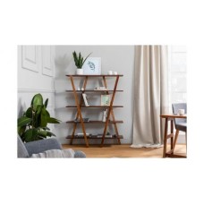 HANAH HOME Polica za knjige Perla Walnut