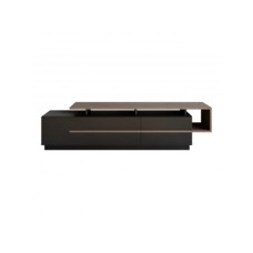 HANAH HOME TV polica Pia Black Walnut (788DEC4039)