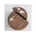 HANAH HOME Sto za dnevnu sobu Podium Walnut