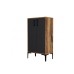 HANAH HOME Cipelarnik Prag Walnut Anthracite (845HCT4107)