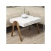 HANAH HOME Pomoćni stočić Roma Walnut White