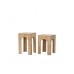 HANAH HOME Set stolova Collesium 2 Oak