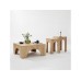 HANAH HOME Set stolova Collesium 2 Oak