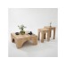 HANAH HOME Set stolova Collesium 2 Oak