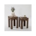 HANAH HOME Set stolova Collesium 2 Walnut