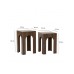 HANAH HOME Set stolova Collesium 2 Walnut