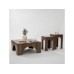 HANAH HOME Set stolova Collesium 2 Walnut