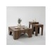 HANAH HOME Set stolova Collesium 2 Walnut