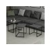 HANAH HOME Set stolova Evia Anthracite